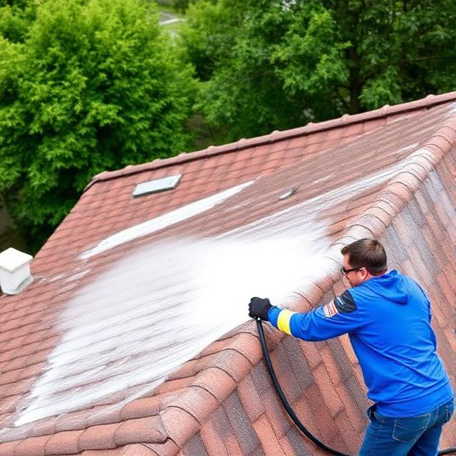 Roof Washing Service